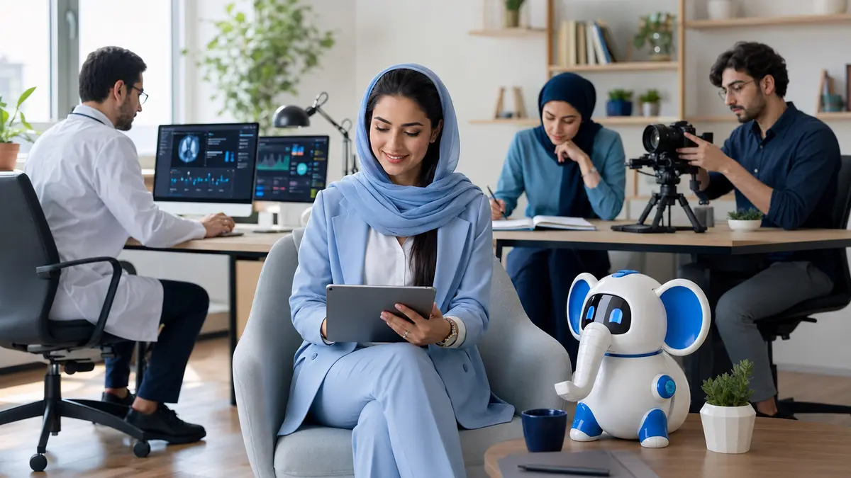 کاربرد ایجنت هوش مصنوعی برای پزشک، مدرس، تولیدکننده محتوا و مدیر کسب‌وکار