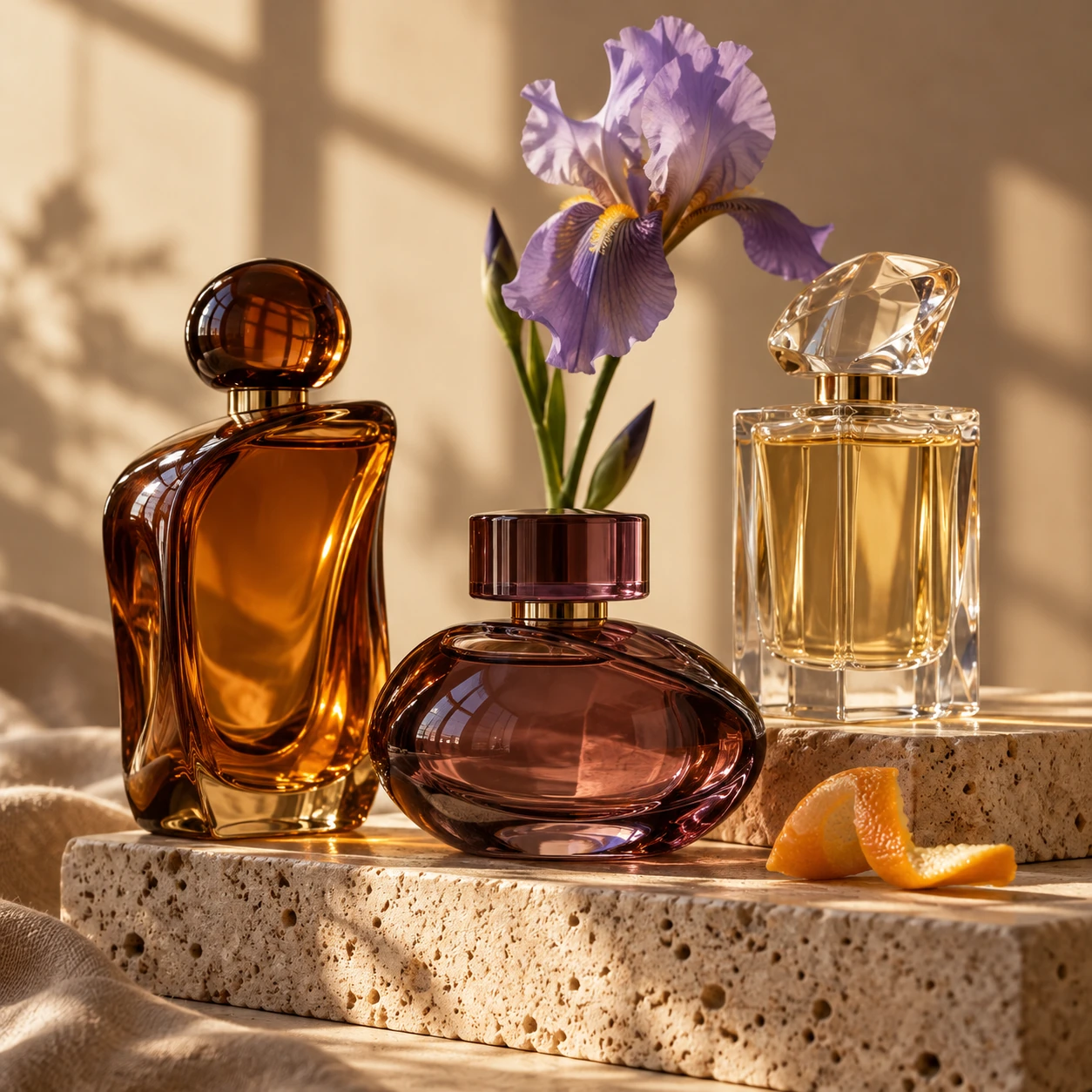 نمونه تصویر عطرهای لایه‌ای؛ عکس تبلیغاتی Scent Stacking